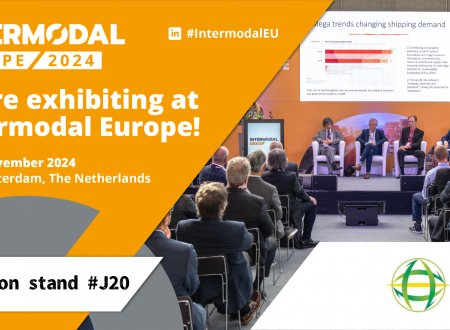 欧洲多式联运展会， 展位号J20 ，期待与您见面